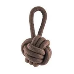 Freedog Pelota Con Asa Strong Marron 13x25Cm