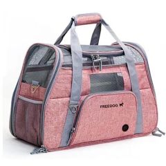 Freedog Transportin Crossworld Marron 51x23x35Cm