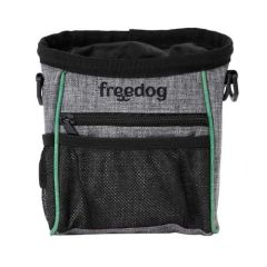 Freedog Snack Bag Gris Y Verde 18,5x15Cm