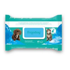 Freedog Toallitas Humedas Oculares Grande 40Ud 28x18Cm