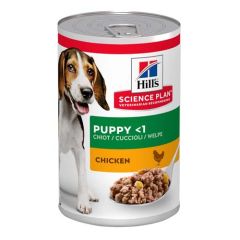 Hill's Canine Puppy Poulet (Boîte) 12x370 gr