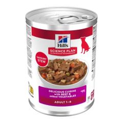 Hill's Canine Adult Ragoût de bœuf et légumes (boîtes) - 12 x 363 gr