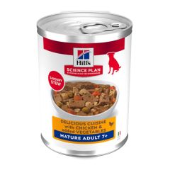 Hill's Canine Mature Adult Stew Chicken & Vegetables (Boîtes) - 12 x 363 gr