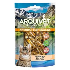 Natural Cat Poisson séché. 50 Grs. (24 sacs/boîte) Arquivet