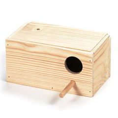 Nid en bois Perruches Arquivet