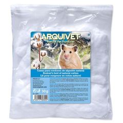 Coton Pour Hamsters Blanc  Arquivet 30Gr