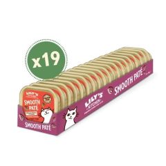 Lily's Kitchen Smooth Paté For Cats Salmon And Chicken With Prawns 19X85 Gr (Expédition 3 - 5 jours)