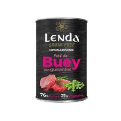 Lenda Dog PâtéPaté de Buey (Boîtes) - 400 gr x 12