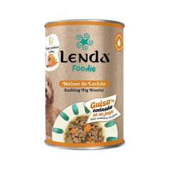 Lenda Dog Foodie Suckling Pig Risotto (Boîtes) - 400 gr x 12