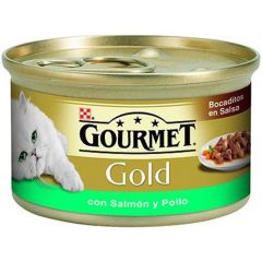 Bouchées de poulet et saumon Gold Gourmet