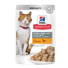 Hill's Science Plan Feline Sterilised Poulet (Sachets)