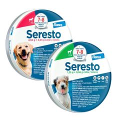 Collier antiparasitaire Seresto pour chiens