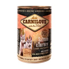 Carnilove Puppy Salmon & Turkey (Boîtes) 6 x 400 gr