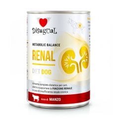 Disugual Dog Diet Renal Beef - 6 x 400 gr