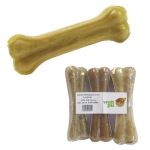 Wuapu os pressé peau de vache pour chiens