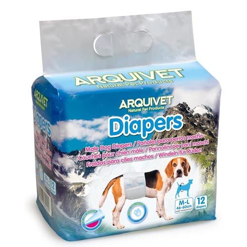 Couches pour Chien mâles Aquivet