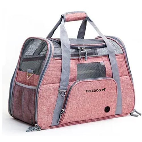 Freedog Transportin Crossworld Marron 51x23x35Cm