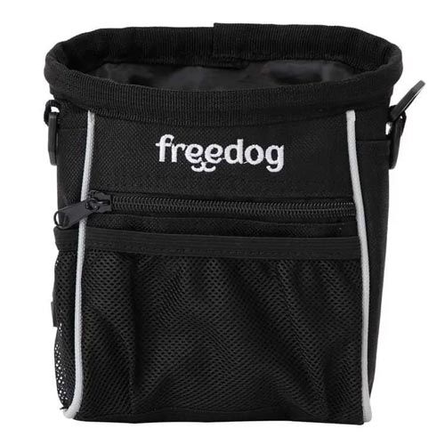 Freedog Snack Bag Negra Y Gris 18,5x15Cm