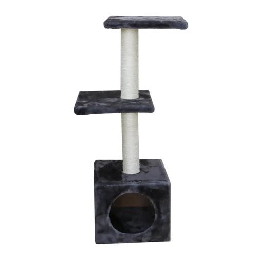 Freedog Rascador Building Gris Oscuro 30x30x89Cm