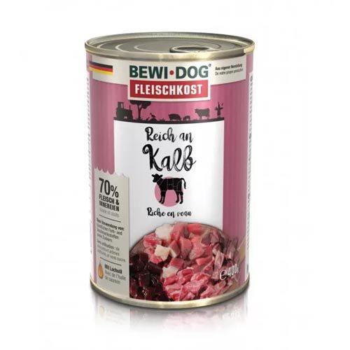 Bewi Dog Rich in Veal (Boîtes) 6 x 400 gr