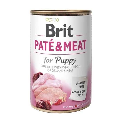 Brit Pate & Meat Puppy (Boîtes) - 6 x 400 gr