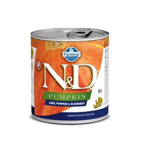 Farmina N&D Pumpkin Adult Agneau & Canneberge (Boîtes) 285 gr x 6