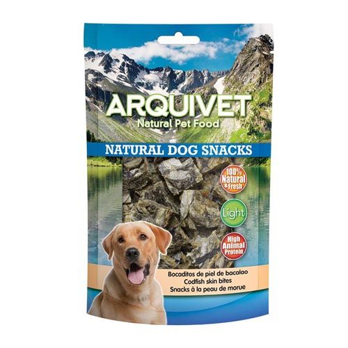 Morceaux de peau de cabillaud Arquivet - 70Gr