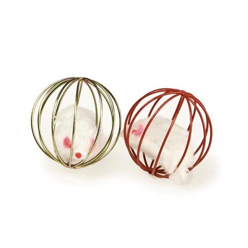 Souris en boule de fil de fer (24 unités/boîte) Arquivet