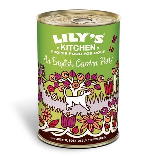 Lily's Kitchen An English Garden Party Tin 6X400 Gr (Expédition 3 - 5 jours)