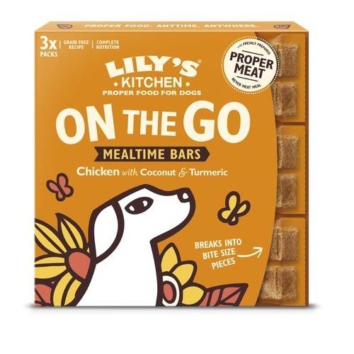 Lily's Kitchen On The Go Bars Chicken Multipack 3X40 Gr (Expédition 3 - 5 jours)