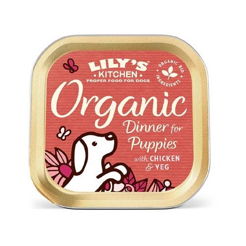 Lily's Kitchen Organic Dinner For Puppies 11X150 Gr (Expédition 3 - 5 jours)