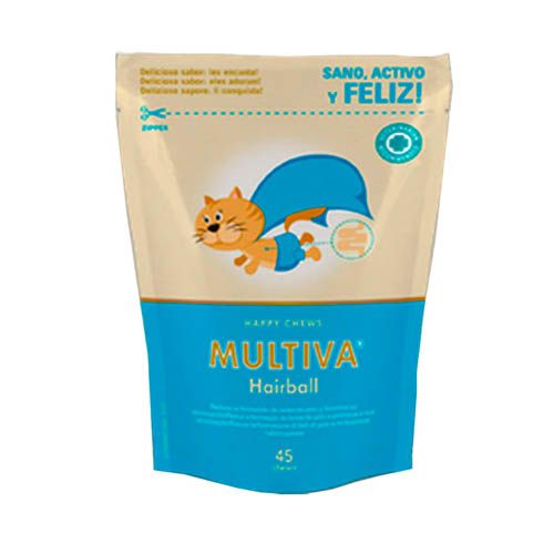 Multiva Hairball snack anti-boules de poils pour chats