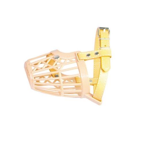 Muselièrel plastique et cuir