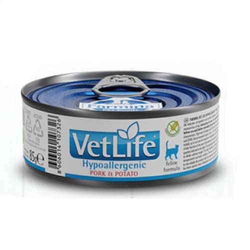 Farmina Vet Life Cat Hypoallergenic Pork (Boîtes)