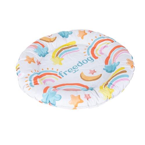 Cama Refrescante Perro Freedog Donut Rainbow