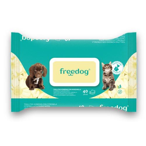Toallitas Húmedas Manzanilla Freedog
