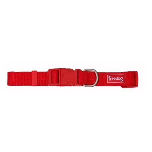 Collar Perro Freedog Nylon Basic Red