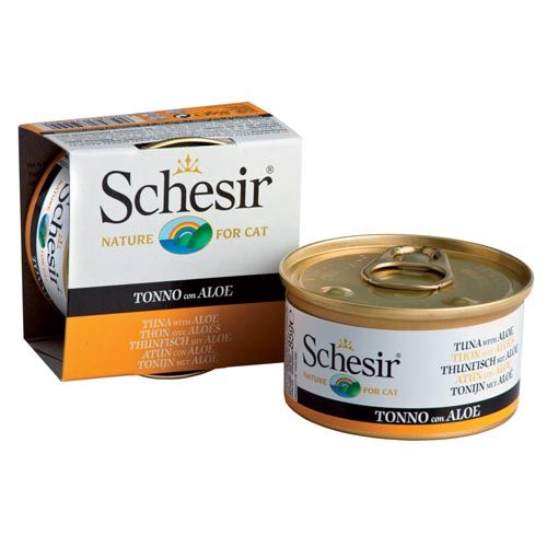 Schesir Chat Thon et Aloe en Gelée (boîtes)