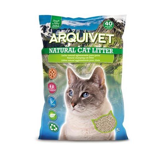 Arena Gatos Biodegradable Arquivet Natural Cat Litter