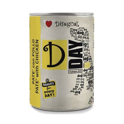 Disugual Dog D-Day Chicken - 6 x 400 gr