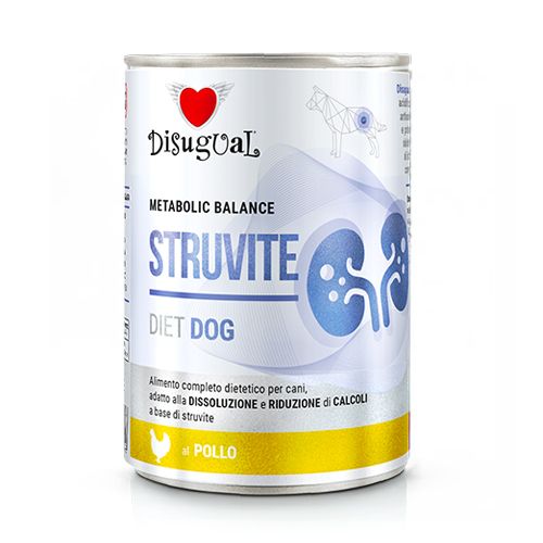 Disugual Dog Diet Struvite Chicken - 6 x 400 gr