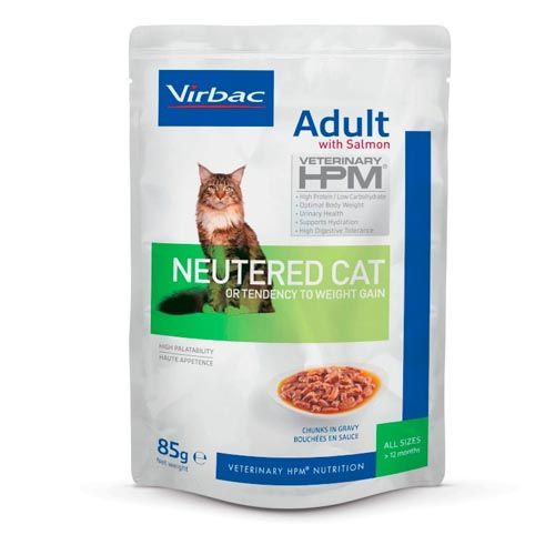 Virbac HPM Adult Neutered Salmon Cat (Sachets)