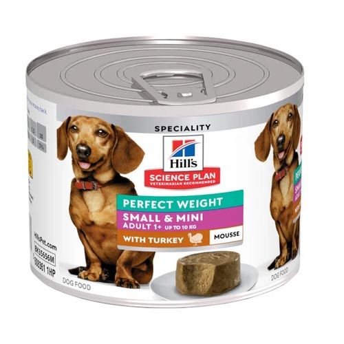 Hill's Science Plan Adult Small & Mini Perfect Weight Turkey Mousse (Boîtes)